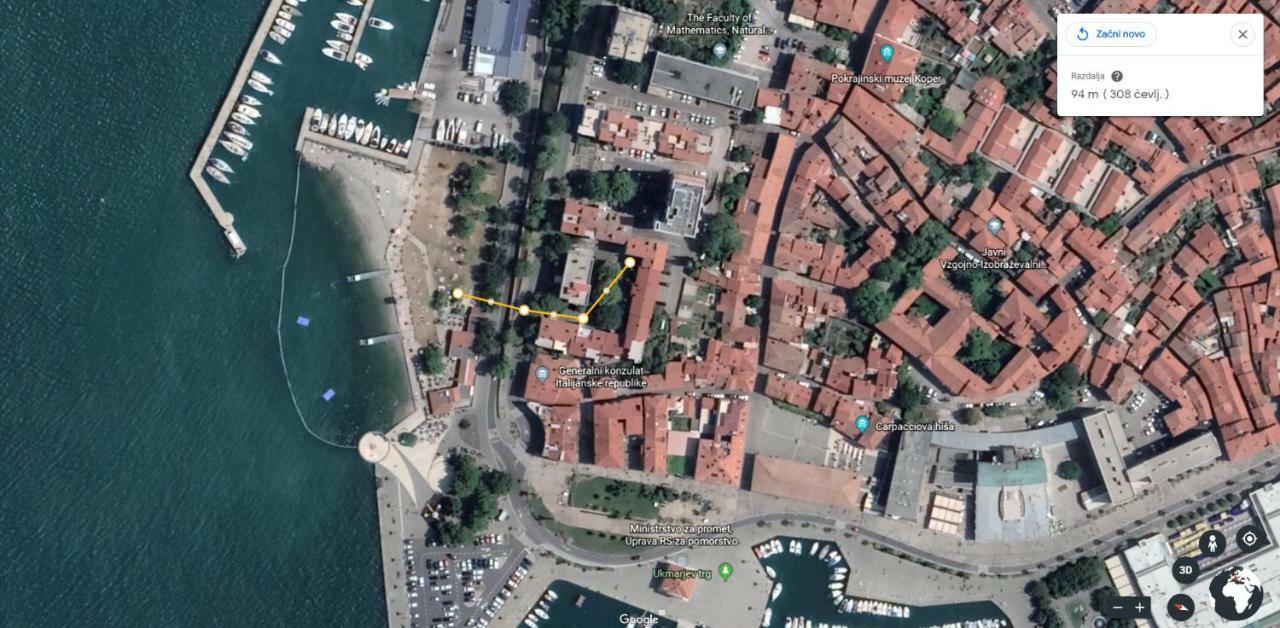 Apartma Bluemarin Capodistria Esterno foto